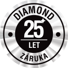 Diamond záruka 25 let